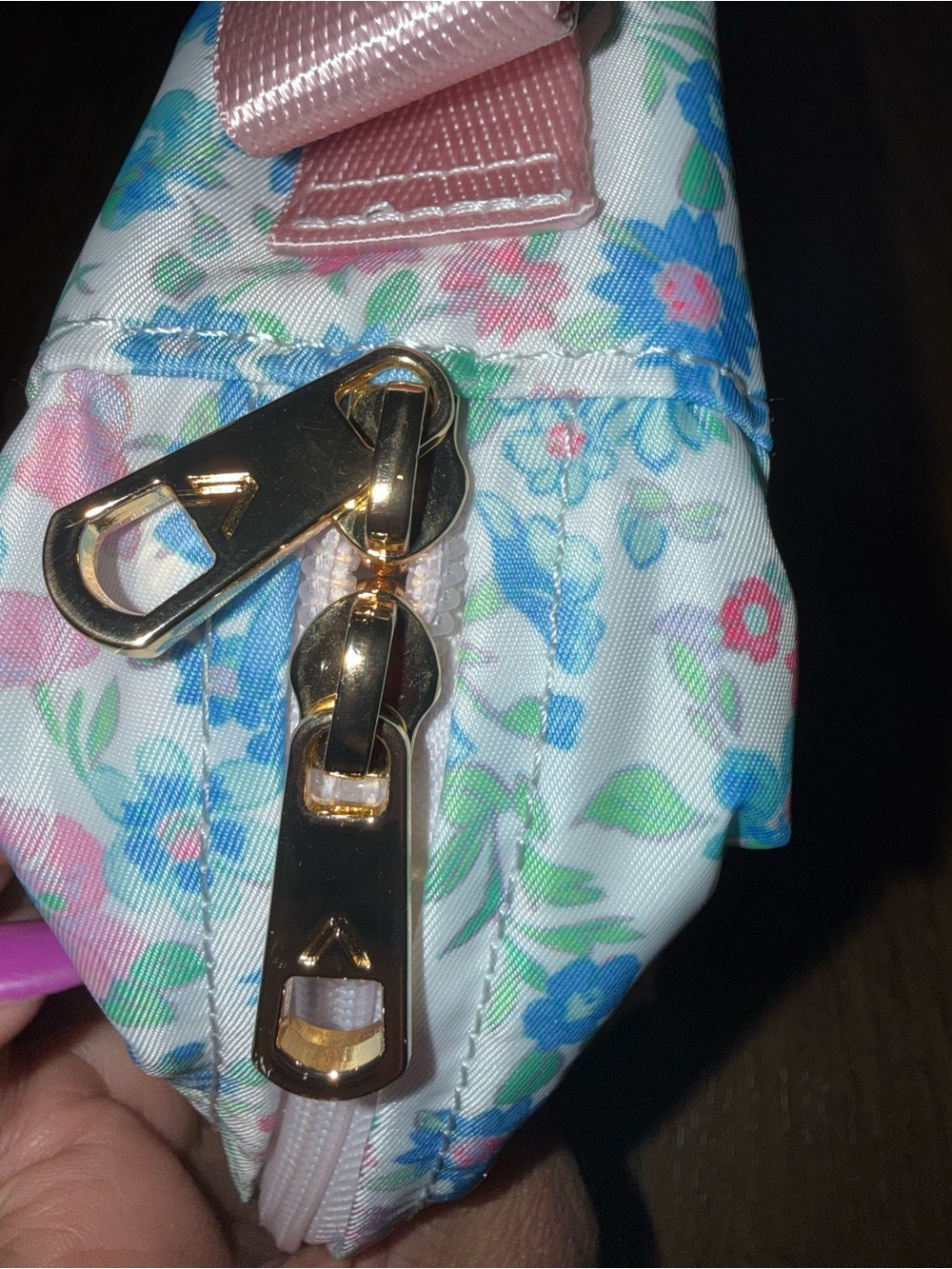 STATE Bags x LoveShackFancy Large Travel Pouch - Confetti Bloom Floral Print - Picture 4 of 10